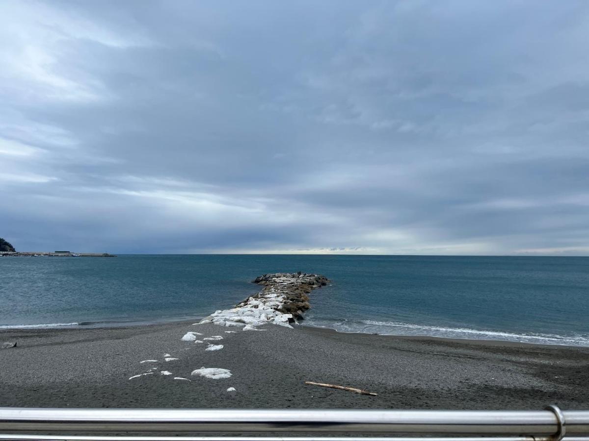 Trilocale 50Mt Dalla Spiaggia Sestri Levante Eksteriør bilde